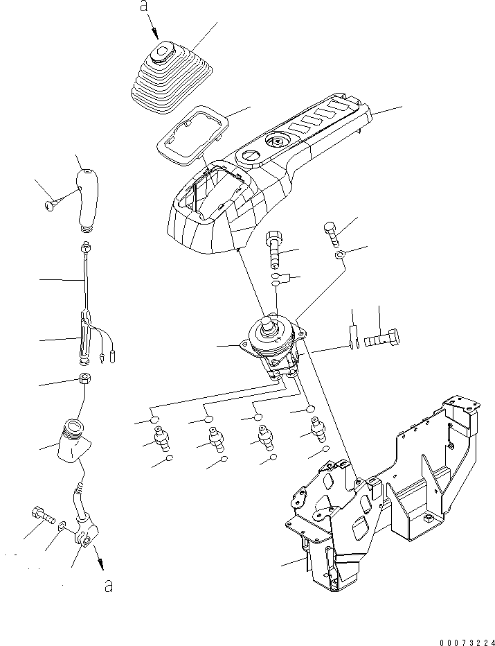COVER,(SEE FIG. K1110-32A3) (22U-43-23230) KOMATSU