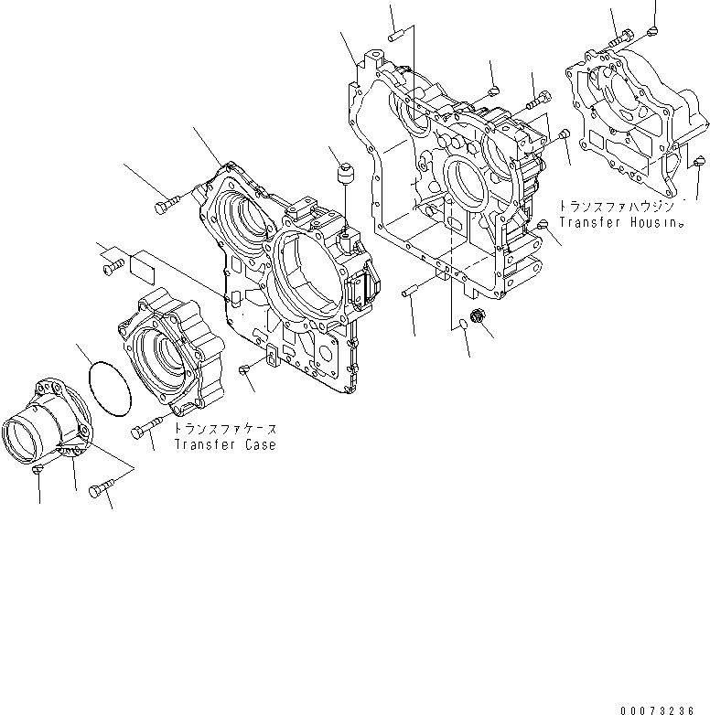 CASE,REAR 418-17-31124 KOMATSU
