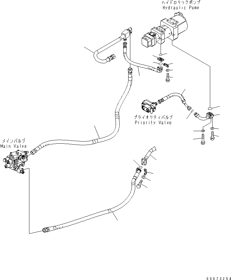 Шланг 417-62-31590 KOMATSU
