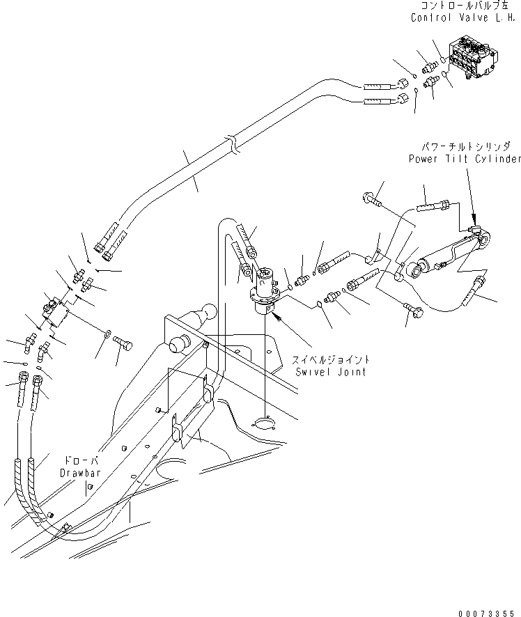 VALVE ASS'Y,PILOT CHECK 235-61-14600 KOMATSU