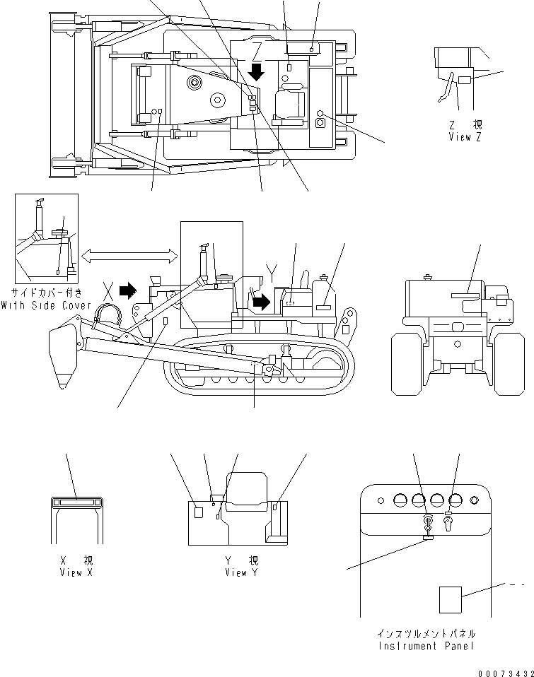 CHART 154-98-35531 KOMATSU