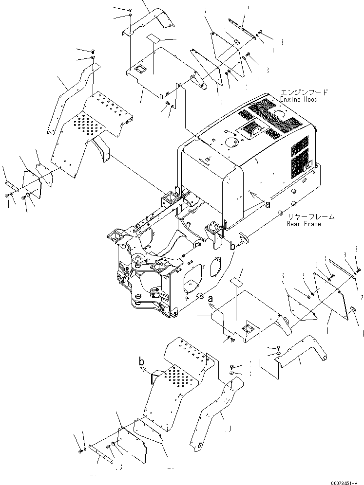 PLATE,L.H. \0\418-54-35530 KOMATSU
