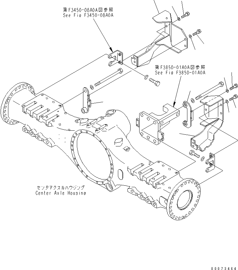 Крышка 56B-33-21991 KOMATSU