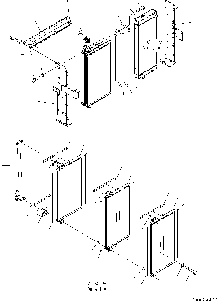 FRAME,(SEE FIG. C0100-01A0) (208-03-71171) KOMATSU
