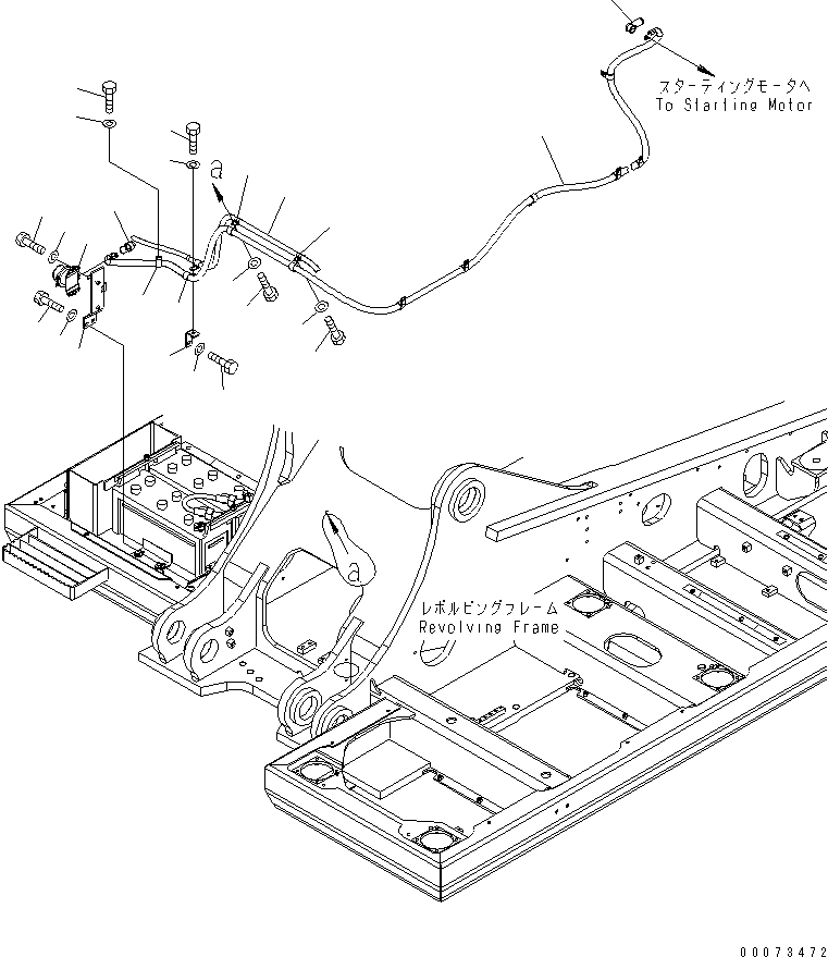 WIRING HARNESS,(SEE FIG. E0200-03A0) (208-06-71112) KOMATSU