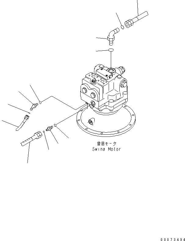 HOSE,(SEE FIG. H0340-01H0) (207-62-A1820) KOMATSU
