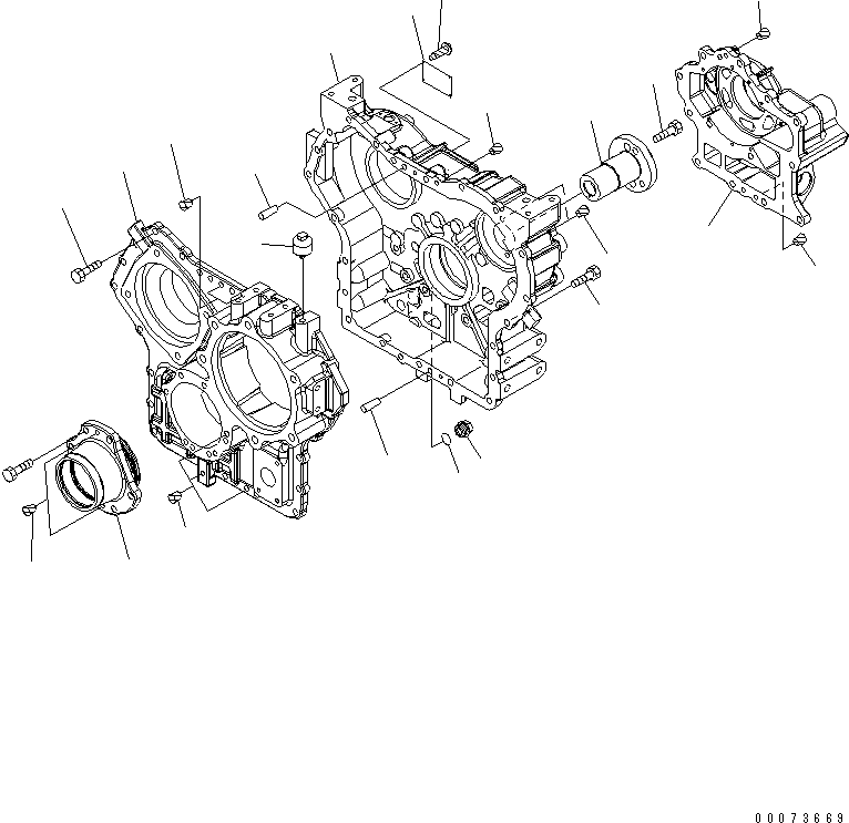 TRANSFER ASS'Y 419-17-31000 KOMATSU