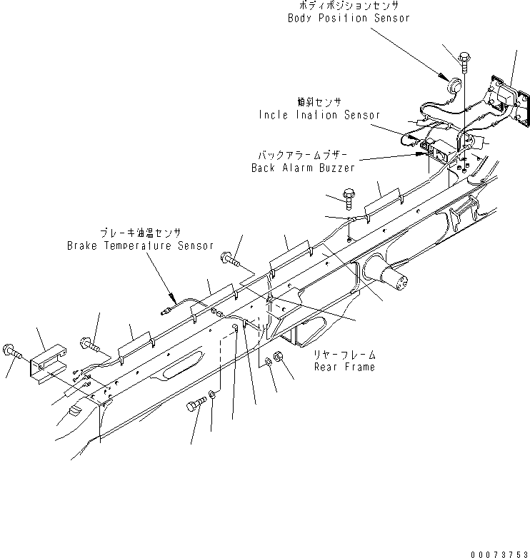 Жгут проводов 56D-06-15412 KOMATSU