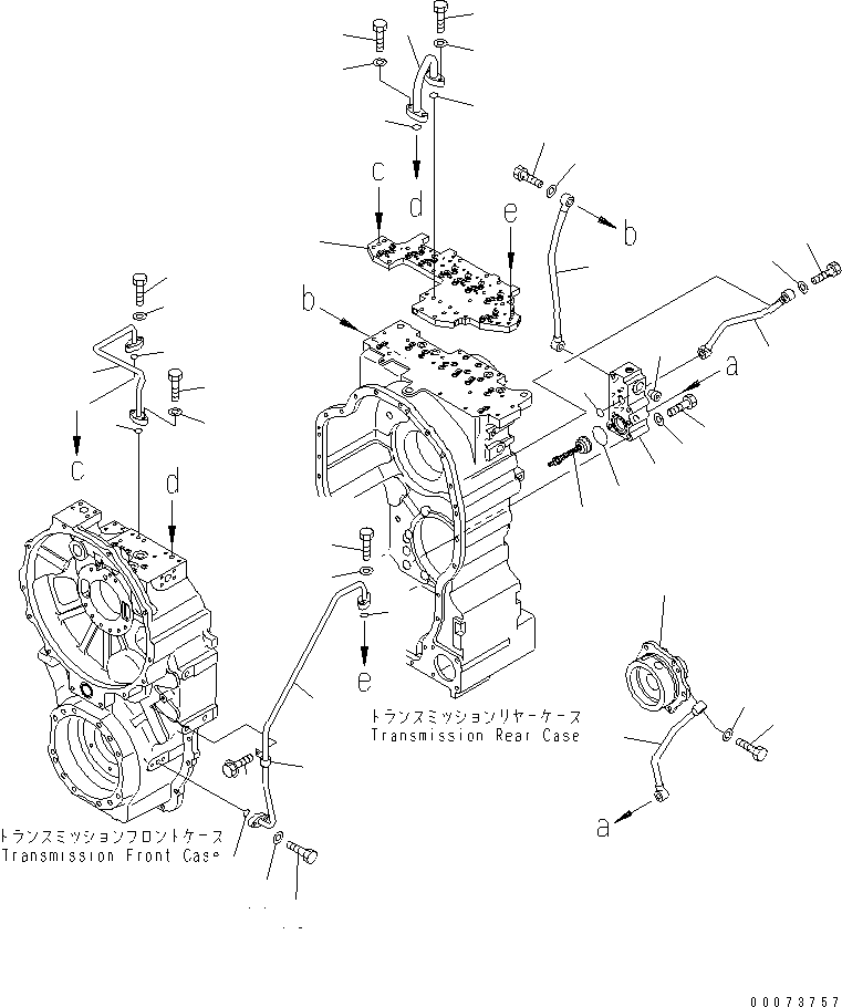CAGE,(SEE FIG. F3300-52A0) (56D-15-17111) KOMATSU