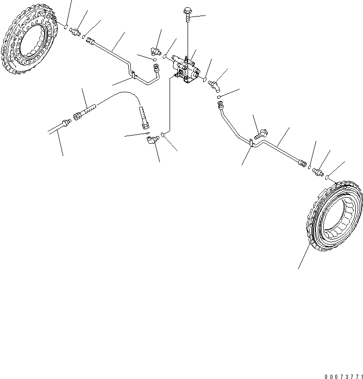 SLACK ADJUSTER ASS'Y (56D-43-17201) KOMATSU