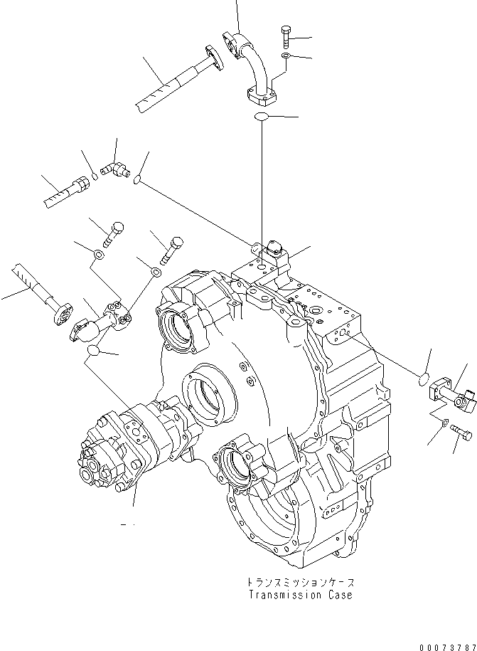 HOSE,(SEE FIG. H3511-01A0) (07296-01212) KOMATSU