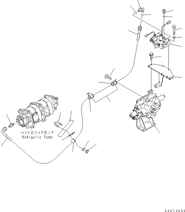 NIPPLE,(SEE FIG. H0210-02A0) (569-61-84960) KOMATSU