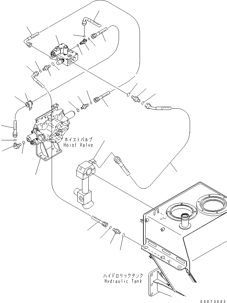 Шланг 02763-202A4 KOMATSU