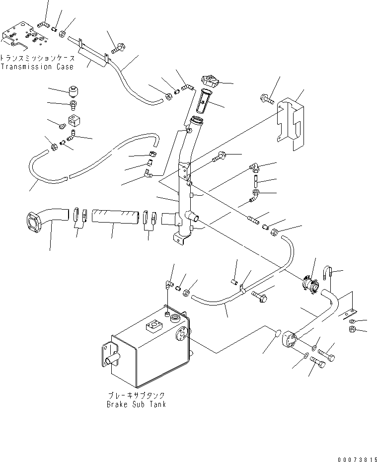 TUBE,(SEE FIG. H0210-06A0) (56D-61-12710) KOMATSU