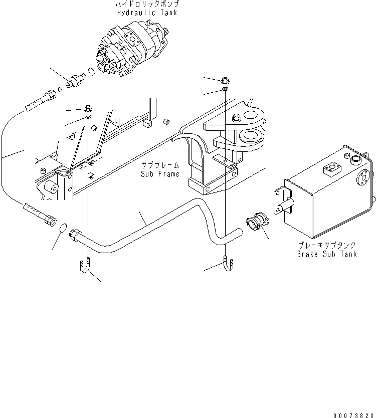 NIPPLE,(SEE FIG. H0210-07A0) (56D-43-17530) KOMATSU