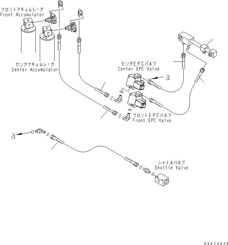 TUBE,(SEE FIG. H3540-04A0) (56D-43-17781) KOMATSU