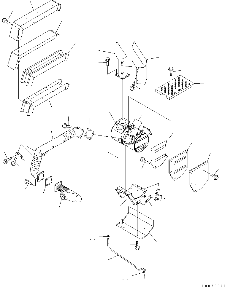 TUBE,(SEE FIG. B0130-01A0) (56D-02-11410) KOMATSU