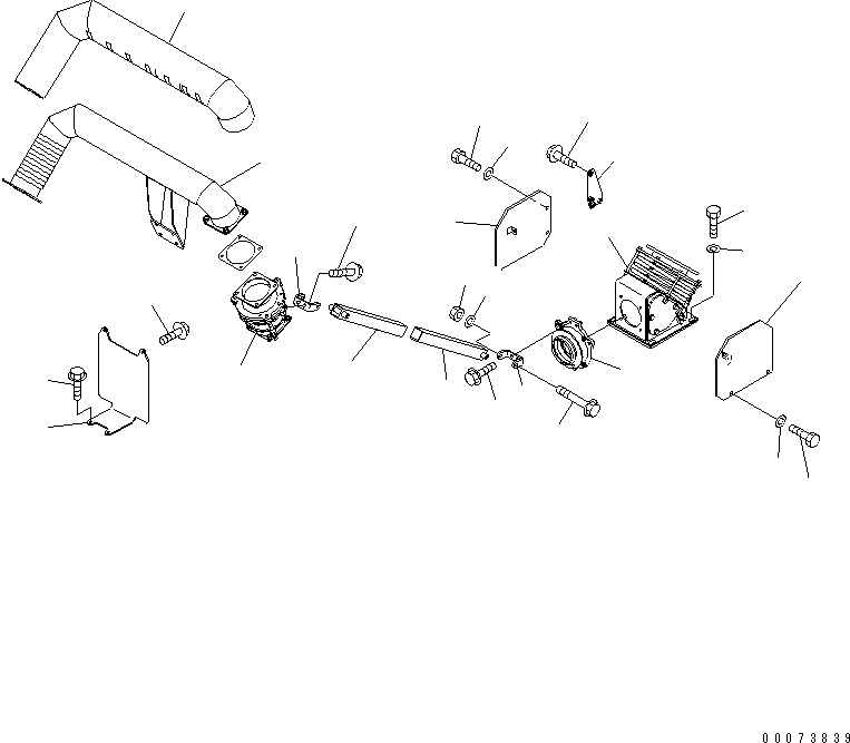 TUBE,(SEE FIG. J3510-02A1) (56B-02-11224) KOMATSU