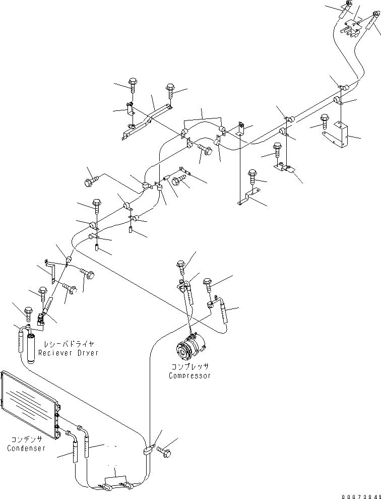 BRACKET,(SEE FIG. K0710-04A0) (56B-07-13172) KOMATSU