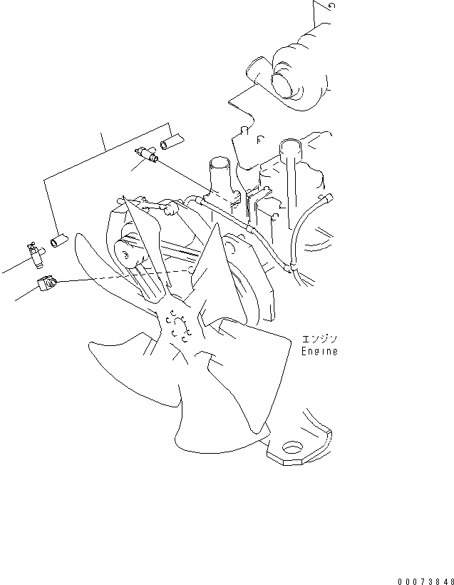 HOSE,(SEE FIG. K0710-02C0) (09483-10544) KOMATSU