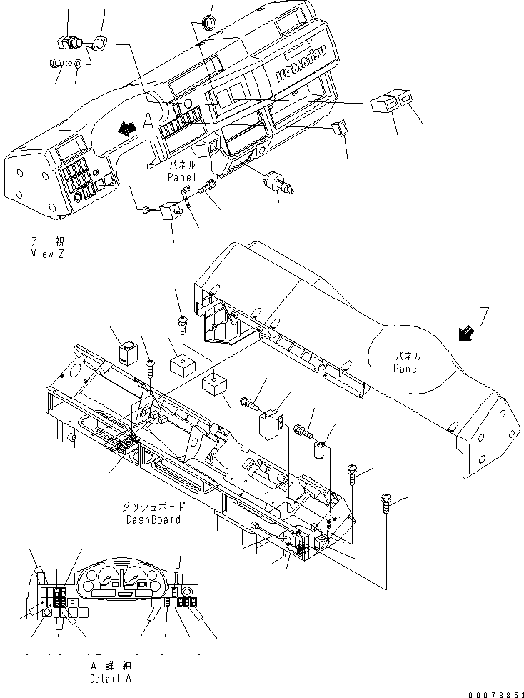 COUNTER ASS'Y 56B-06-A0010 KOMATSU