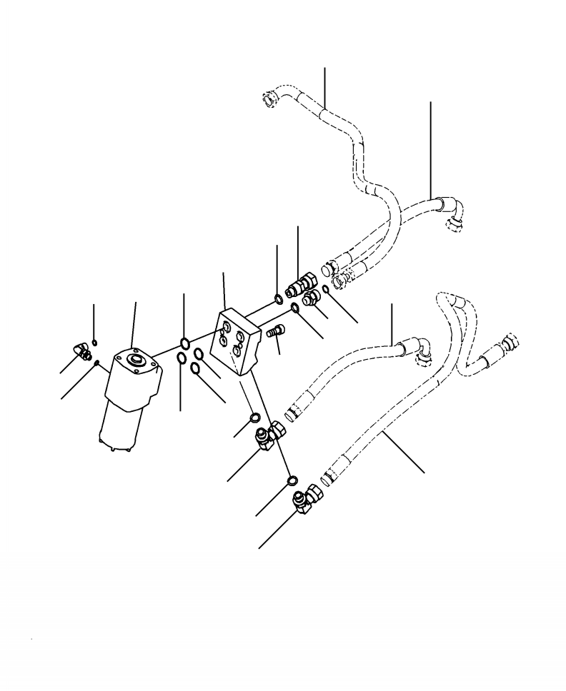 Orbitrol Steering Control Assembly 419-64-45101 KOMATSU