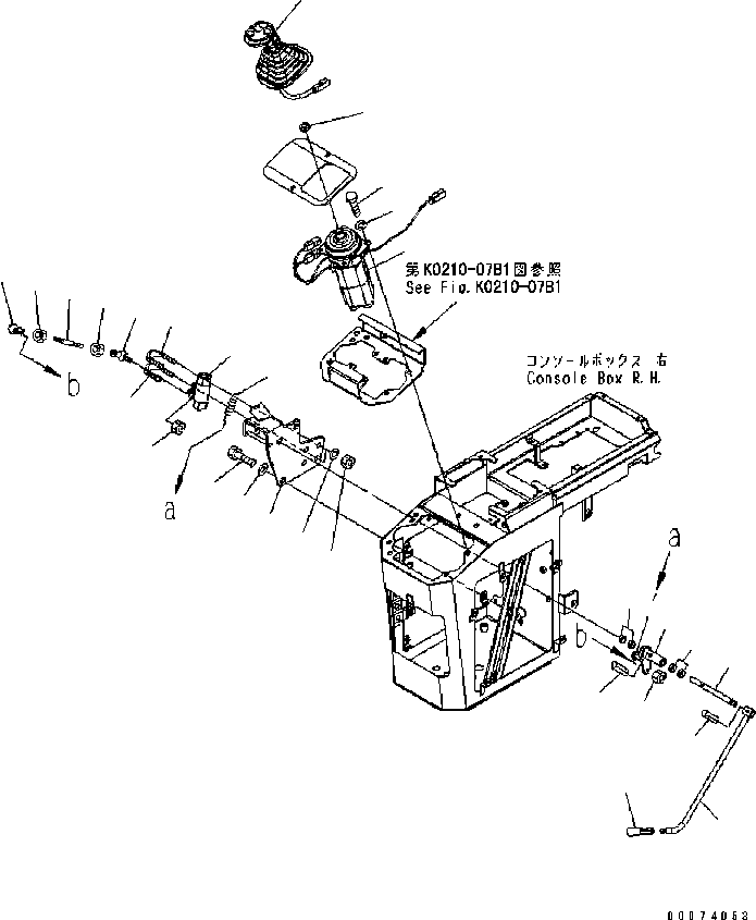 Пилотный клапан (\0\702-16-03850) KOMATSU