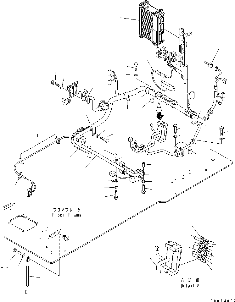 CONTROLLER,(SEE FIG. K1110-16H0) (7835-27-1001) KOMATSU