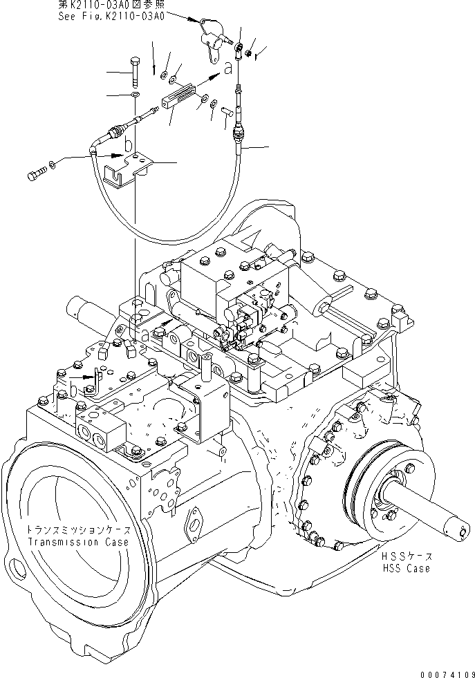Кронштейн 154-969-2940 KOMATSU