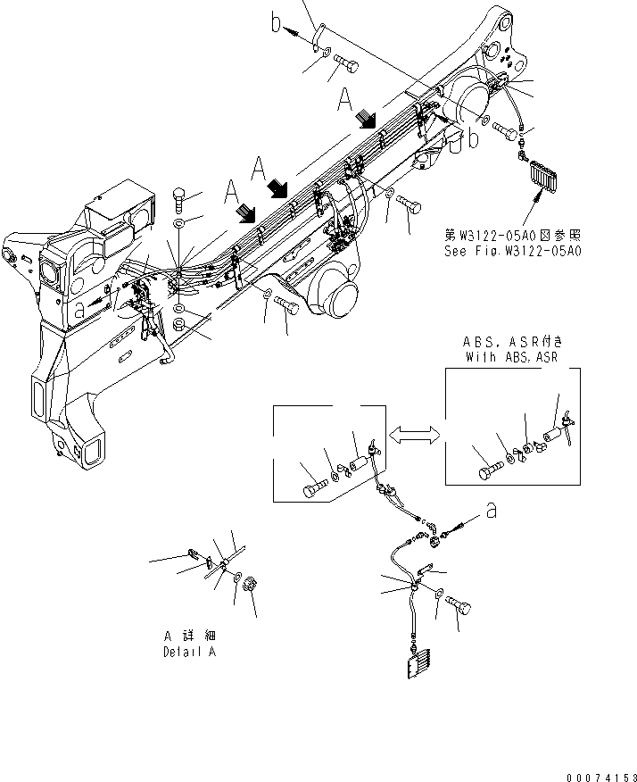 Шланг с торцевым уплотнением 02765-00348 KOMATSU