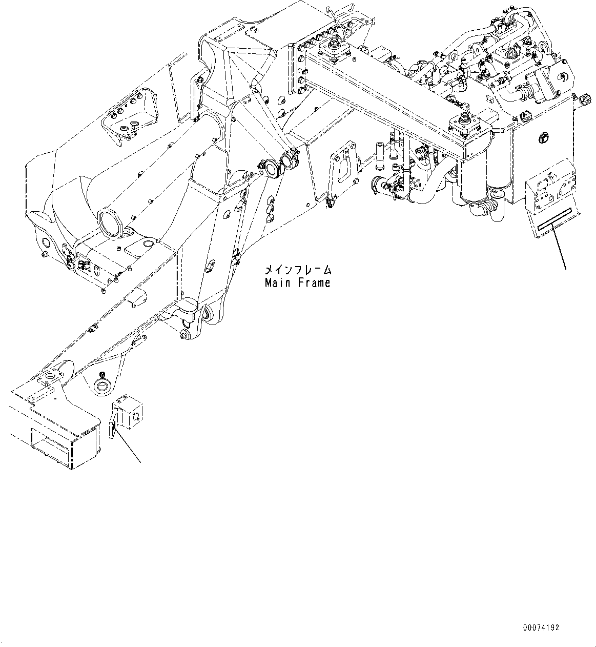 Пластина 561-93-85840 KOMATSU