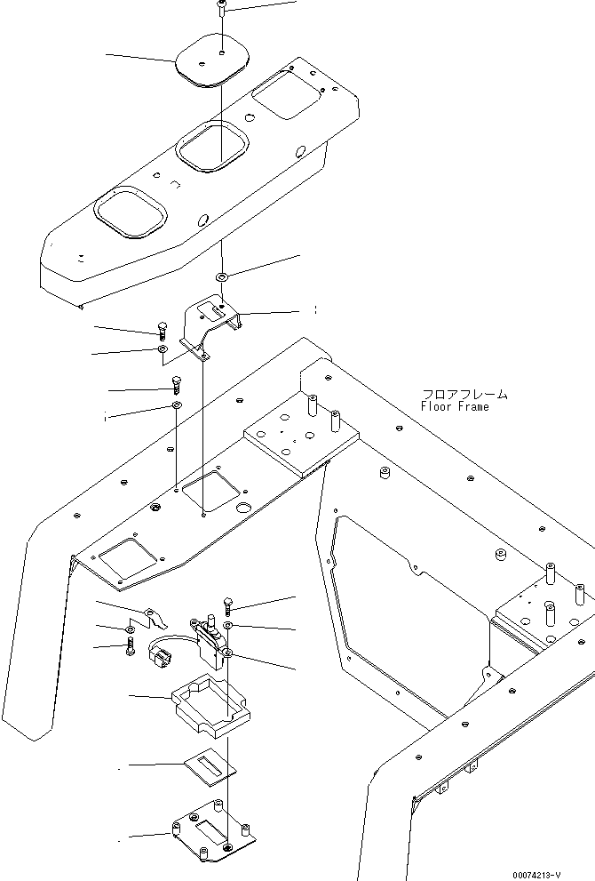Направляющая 154-969-6610 KOMATSU