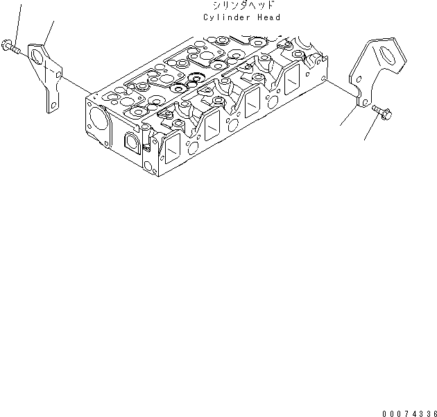 SUSPENSION PLATE 6204-11-1920 KOMATSU