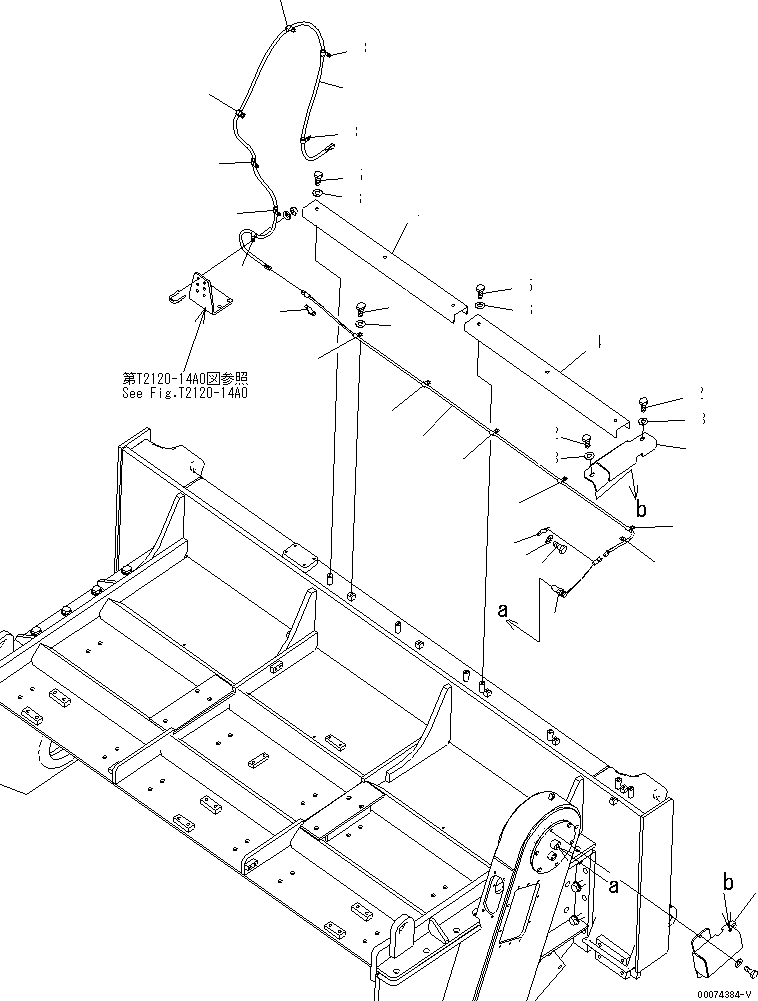 Жгут проводов 154-969-4530 KOMATSU