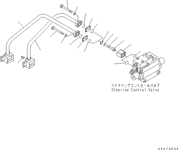 Трубка 428-S33-1122 KOMATSU