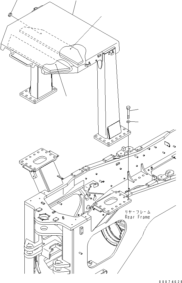 CANOPY,ROPS 428-921-2112 KOMATSU