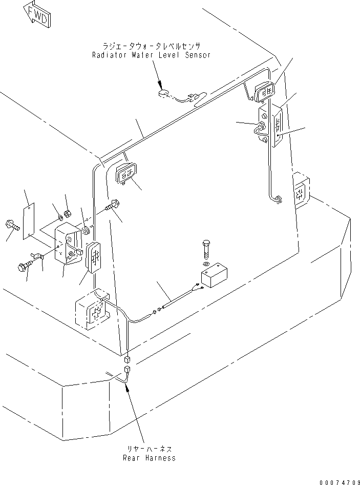 Жгут проводов 428-06-22260 KOMATSU
