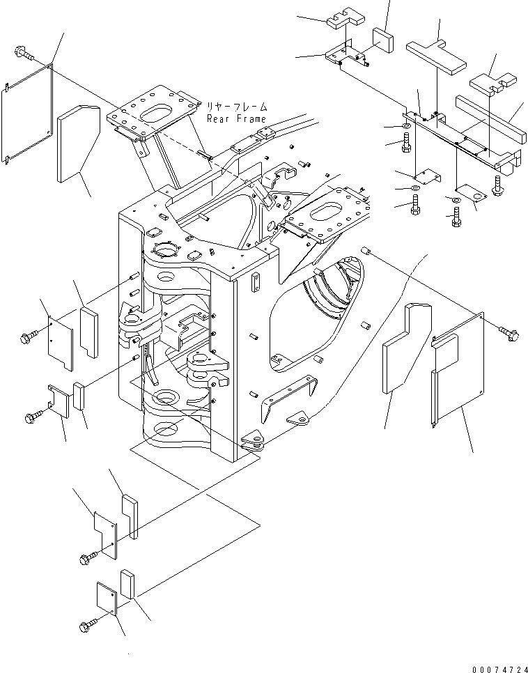 Лист 428-Z90-3370 KOMATSU