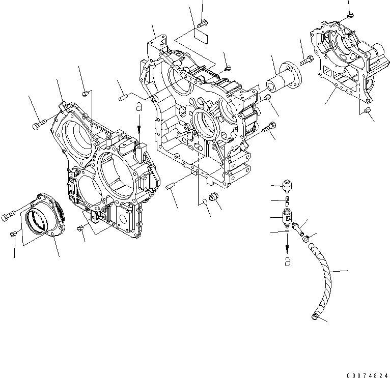 CASE, REAR 419-17-31123 KOMATSU