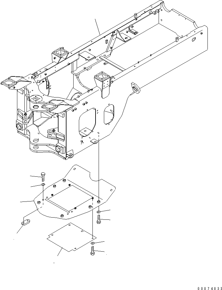 Ограждение 419-46-A1310 KOMATSU