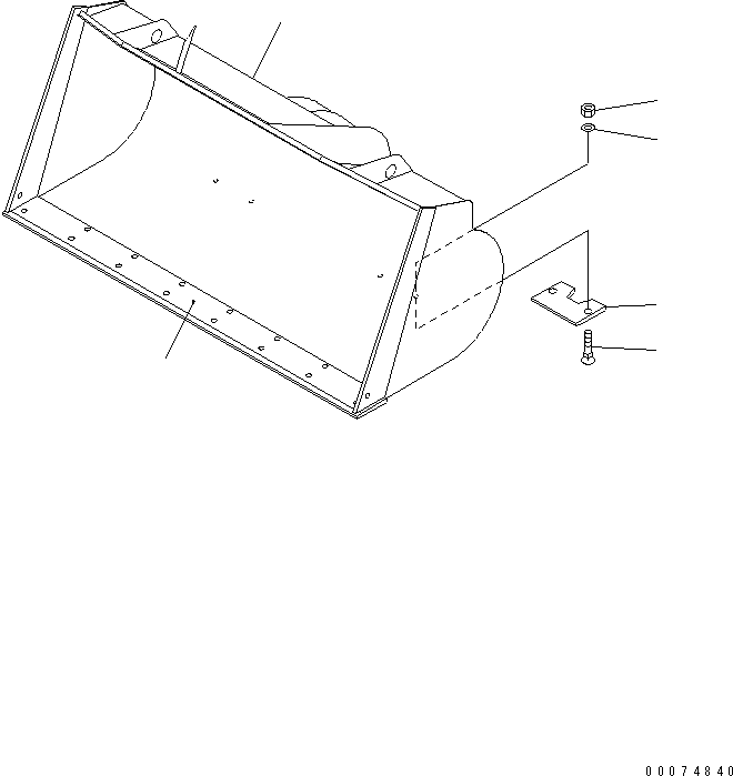 Шайба DUMMY-KIP0146 KOMATSU