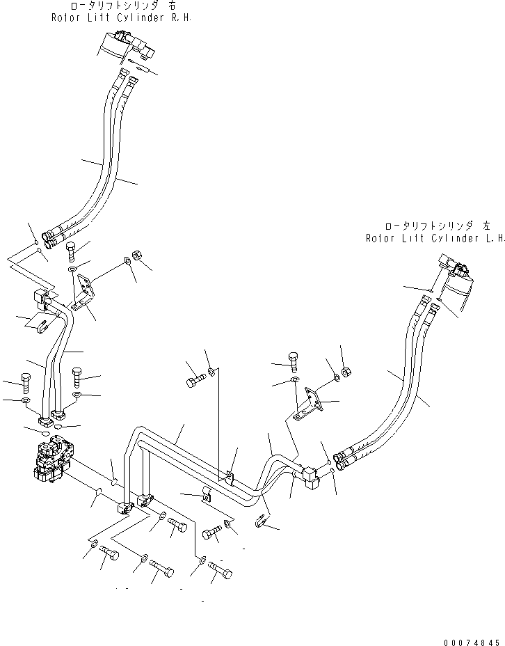 Шланг 154-969-3860 KOMATSU