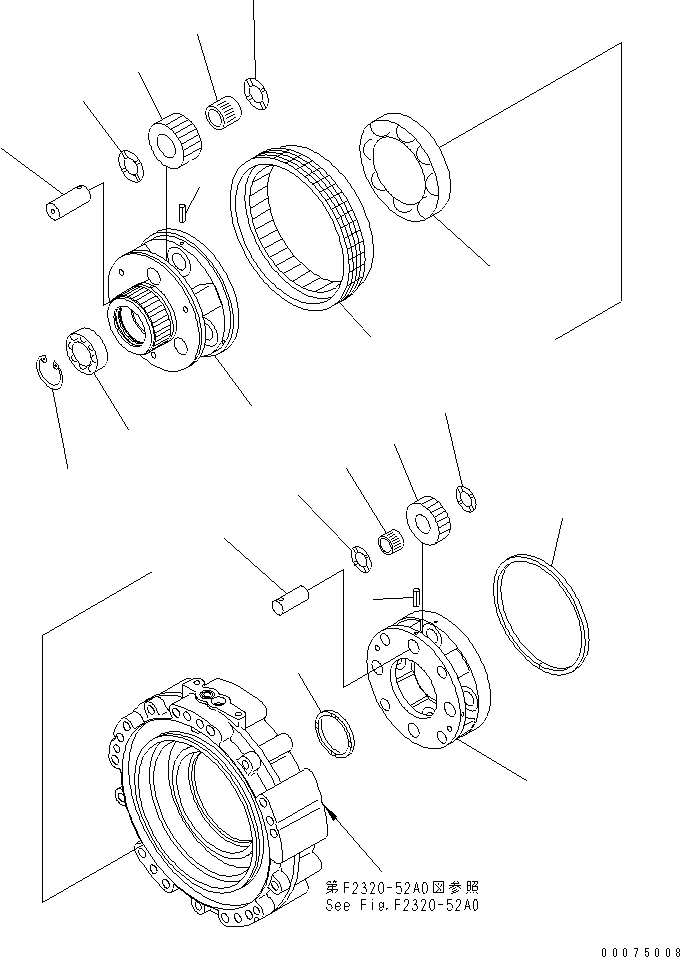 Подшипник 154-15-63170 KOMATSU