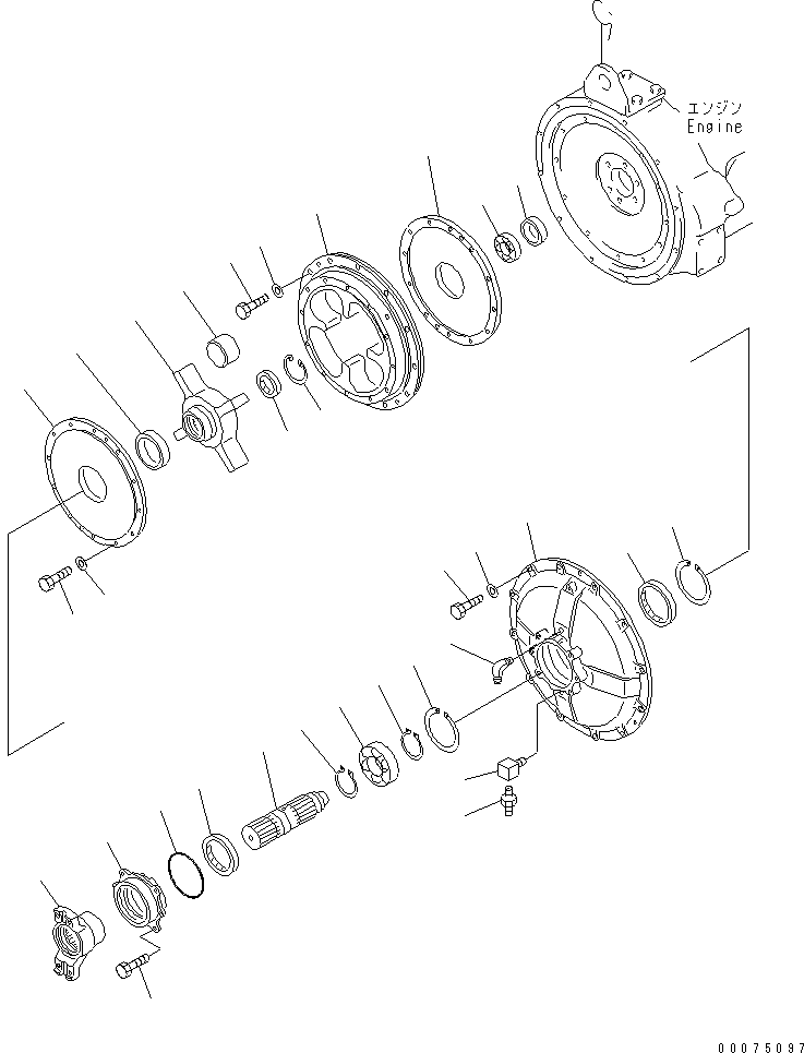 Подшипник 06000-06215 KOMATSU
