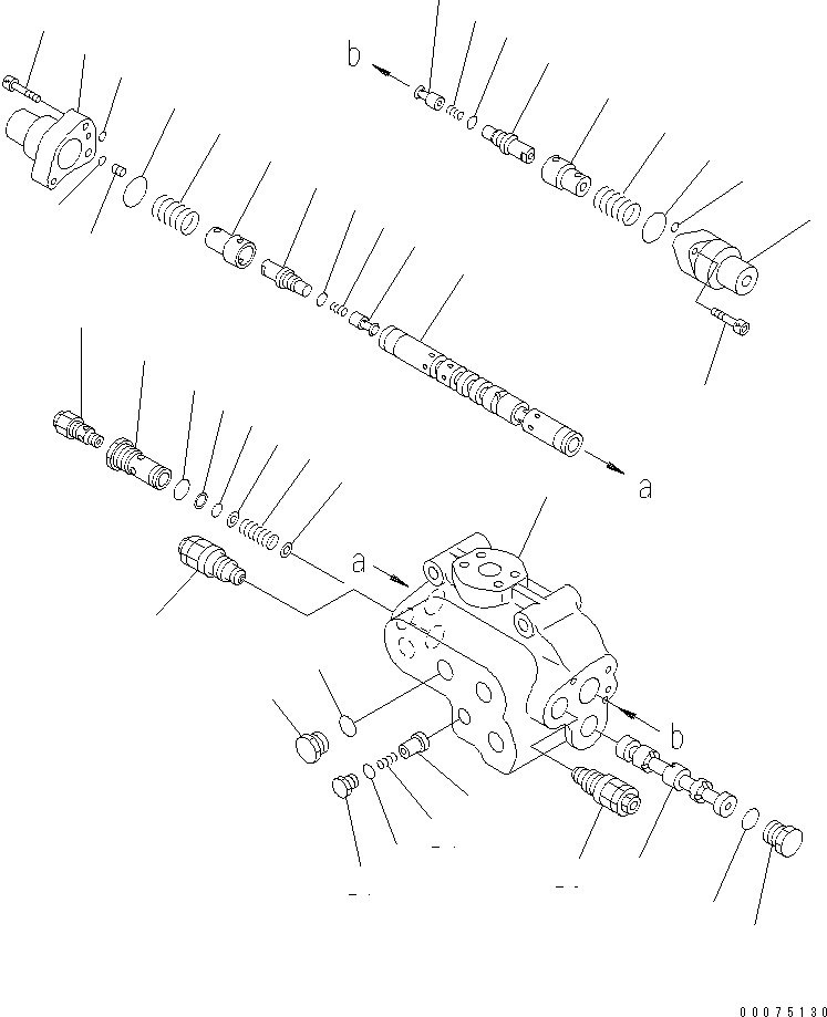 VALVE ASS'Y,STEERING DEMAND 425-64-25102 KOMATSU