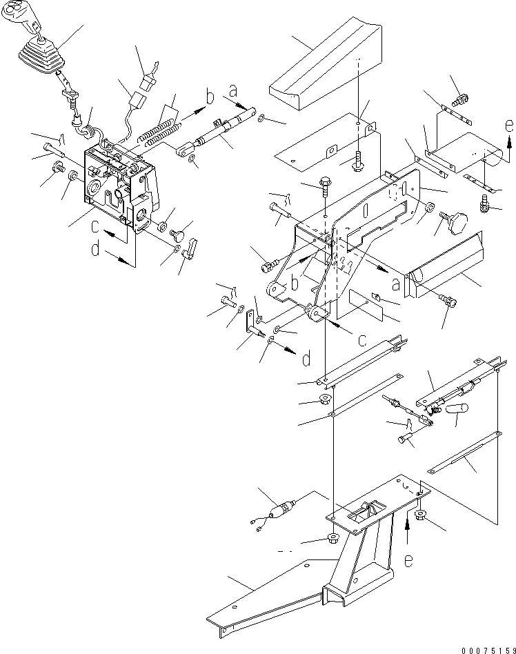 Кронштейн 425-S33-A120 KOMATSU