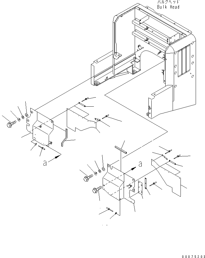 Резиновый элемент 425-54-12140 KOMATSU