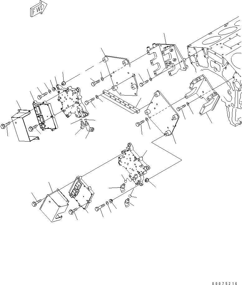 Controller Assembly, L.H.,(600-464-1701,600-464-1271) 600-464-1700 KOMATSU