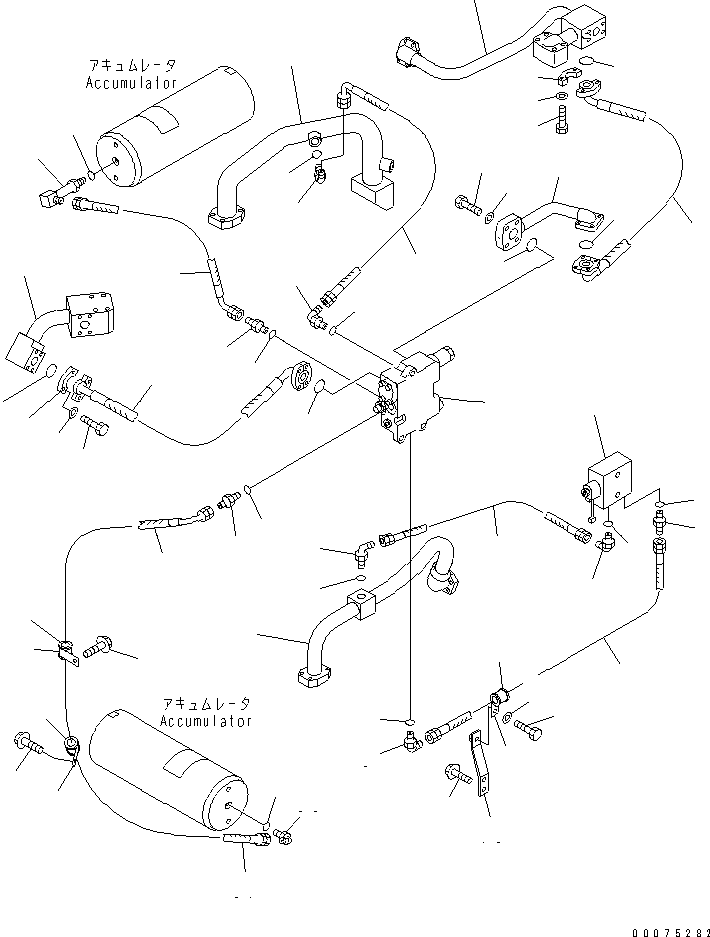 Шланг 07088-010A6 KOMATSU