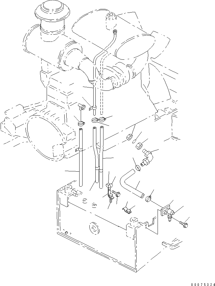 Шланг 07260-22012 KOMATSU
